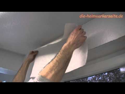 Wallpaper the window reveal with woodchip wallpaper