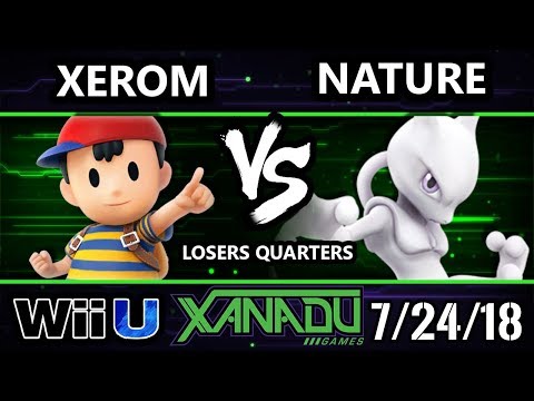 S@X 260 Smash 4 - Nature (Mewtwo) Vs. Xerom (Ness) - Wii U Losers Quarters