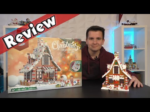 Weihnachtliches Lebkuchenhaus für wenig Geld! | Xingbao Gingerbreadhouse [Review]