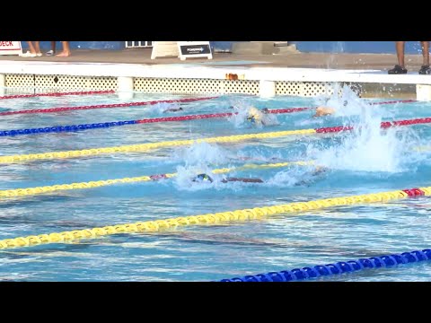 Kirby breaks records in swimming competition