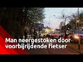Man neergestoken door fietser in Breda