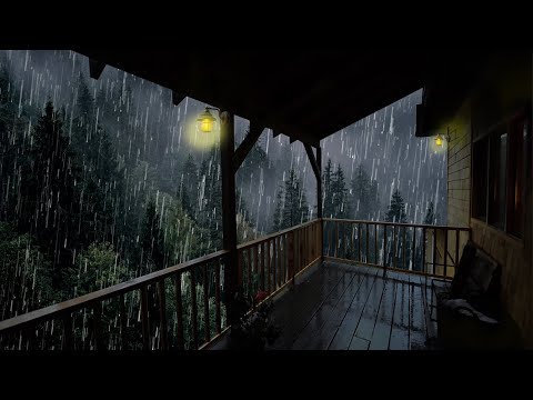 Lluvia Relajante Para Dormir en 11 Minutos - Sonido de Lluvia y Truenos - Rain Sound for Study 158