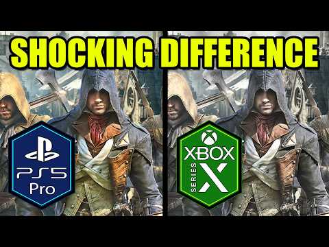 Assassin's Creed Unity PS5 Pro vs Xbox Series X Comparison