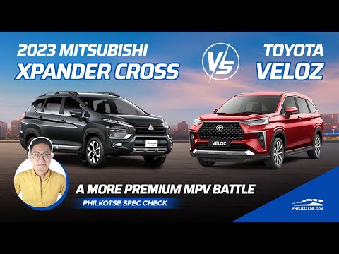 2023 Mitsubishi Xpander Cross vs Toyota Veloz | Philkotse Spec Check (w/ English subtitles)