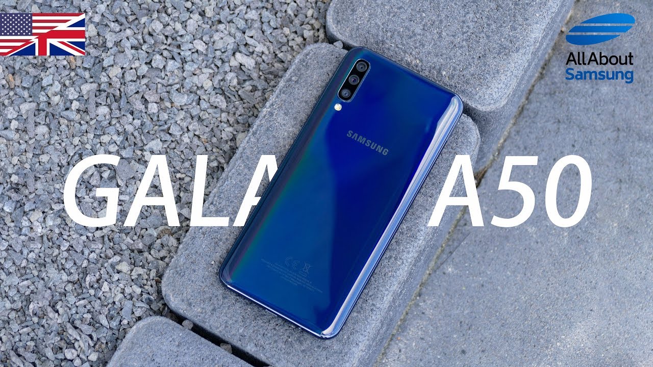 Samsung Galaxy A50 Unboxing english 4k