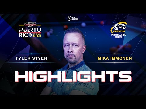 HIGHLIGHTS | Mika Immonen vs Tyler Styer | Puerto Rico Men's Open 2023 | Vòng Loại Nhánh Thua