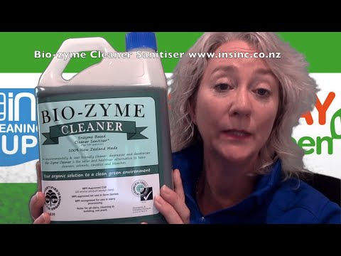 Bio-zyme cleaner sanitiser - how to use