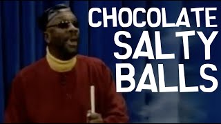 Isaac Hayes singing Chocolate Salty Balls with Conan O&#39; Brien - South Park