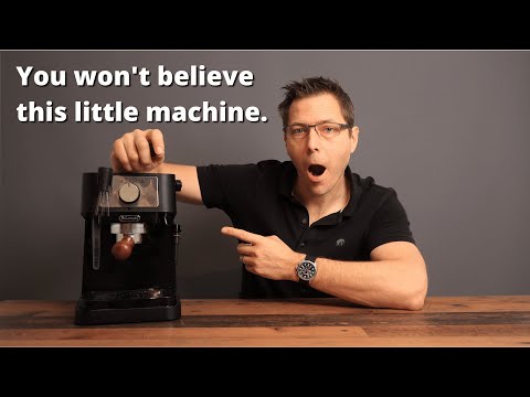 Delonghi Stilosa EC260 REVIEW: In Basic and Advanced Mode.