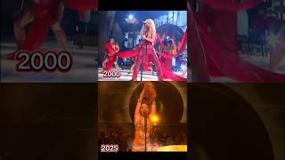 #Shakira - Ojos Así (Latin Grammys 2000 &amp; #Grammys 2025) comparación