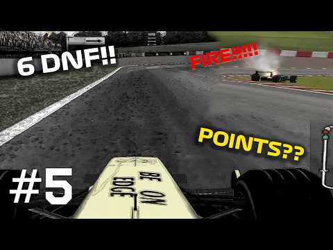 All F1 Career Mode Seasons [S1] | F1 04 (Season 1/5) – 6 DNF!!! #5 l (No Commentary)