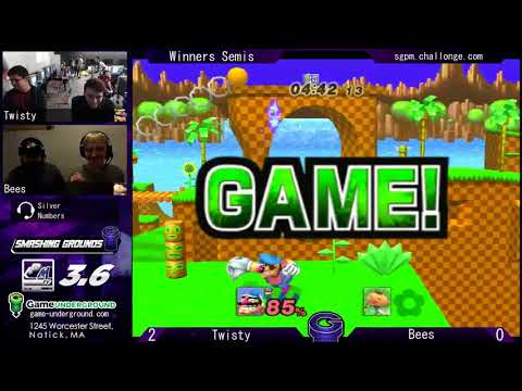 SG at GU 17.4 - Twisty (Wario) vs CSC | Bees! (Olimar)