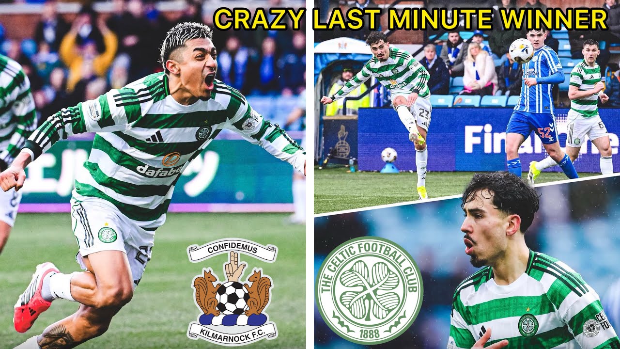 CRAZY SCENES!!! KILMARNOCK V CELTIC 2-3 (HIGHLIGHTS) !!!