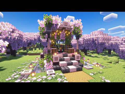 Insane New Minecraft 1.20 Build - Cherry Blossom Enchantment Room Guide!