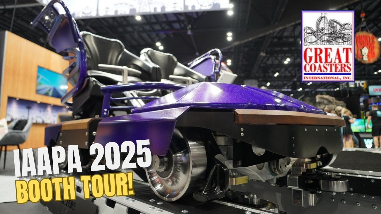What’s New from Great Coasters International? | IAAPA 2025 Booth Tour