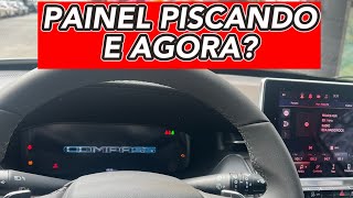Odômetro Compass 2023 piscando. O que é?