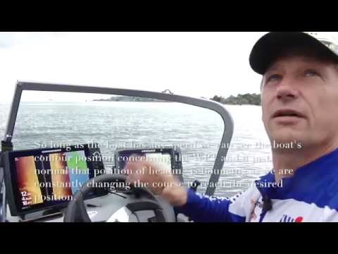 Humminbird GPS Heading Sensor in Use