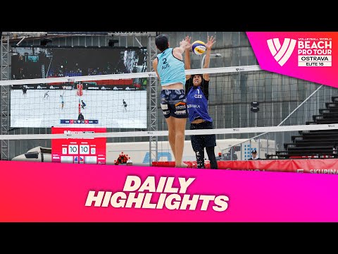 Day 1 of Ostrava 2022! 🔥 Men's Elite16 Highlights #BeachProTour