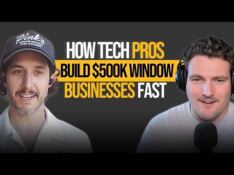How Tech Pros Build $500K Window Businesses Fast: Workbench interview thumbnail