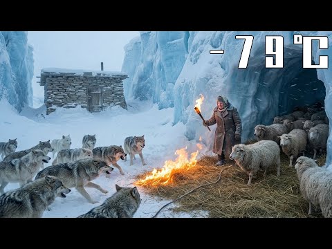 –79°C Blizzard: 80-Year-Old Yakut Widow Saves Sheep in an Ice-Cliff Cave from Wolves
