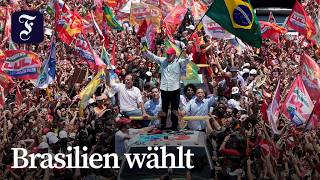 Kopf-an-Kopf-Rennen zwischen Lula und Flavio Bolsonaro