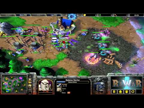 Lucifer(UD) vs Yumiko(HU) - Game 2 - WarCraft 3 gameplay - RN742