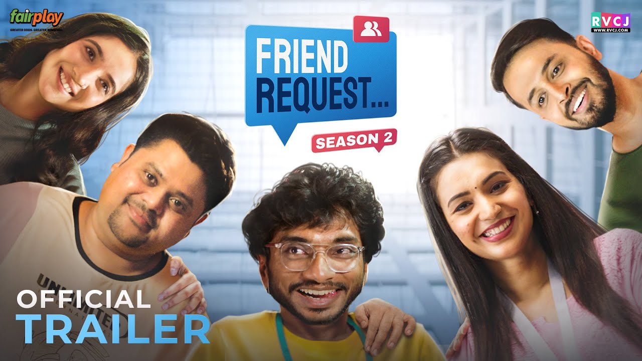 Friend Request - Season 2 Official Trailer | Badri, Anjali, Chote Miyan, Pratish & Mehek | RVCJ