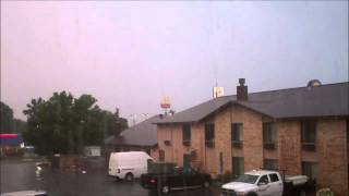 preview picture of video 'BAD WEATHER IN BLACK RIVER FALLS, WI, USA'