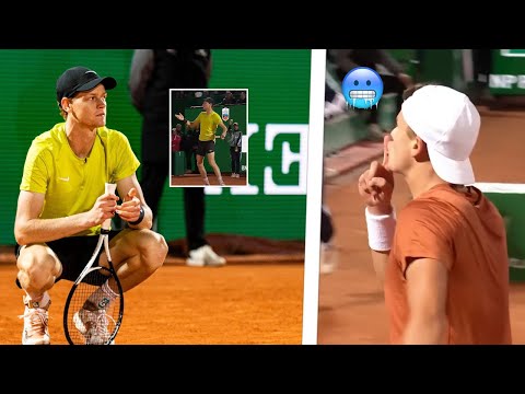 When Tennis Gets PERSONAL ● Sinner & Rune Heated Night Battle