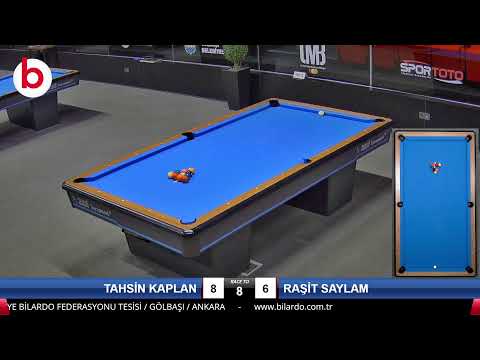 TAHSİN KAPLAN & RAŞİT SAYLAM Bilardo Maçı - 