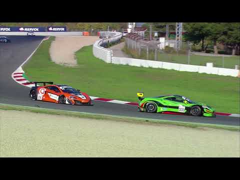 International GT Open 2017 ROUND 7 SPAIN - Barcelona Race 1 Highlights ENGLISH