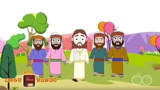 Jesus Calls Four Fishermen INew Testament Stories Children&#39;s Bible Stories| Holy Tales Bible Stories