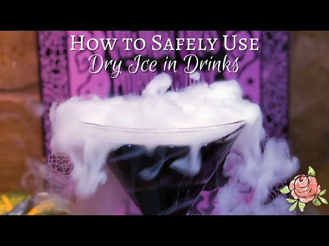 How to Safely Use Dry Ice in Drinks