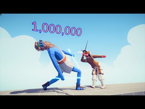 1,000,000 Damage Fencer Vs Every Units | TABS Totally Accurate Battle Simulator