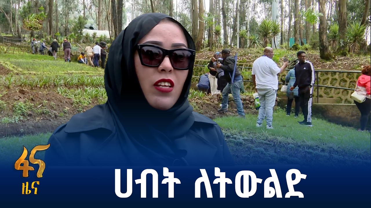የዳያስፖራ አባላት በእንጦጦ ፓርክ