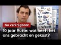 NIEUW! De Ravage van 10 jaar Rutte!