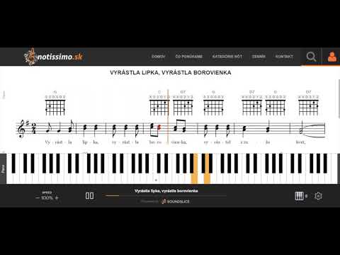 Vyrástla lipka, vyrástla borovienka | Notissimo.sk