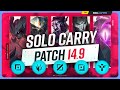 The NEW BEST SOLO CARRY CHAMPIONS on PATCH 14.9 - League of Legends