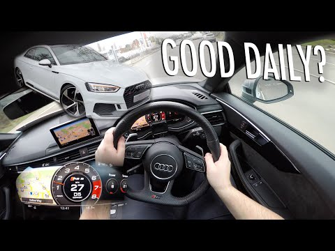 2018 Audi RS5 2.9L TipTronic Quattro Auto DRIVING POV