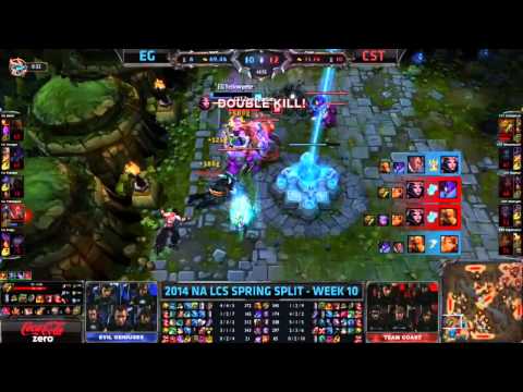 First Ever Double ACE in LCS | Coast vs. EG W10D2 NA LCS