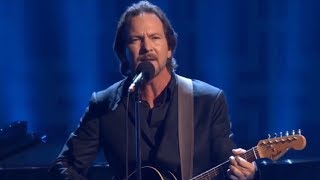 Eddie Vedder - Keep Me in Your Heart (David Letterman: Twain Prize - 10/22/2017) [Warren Zevon]