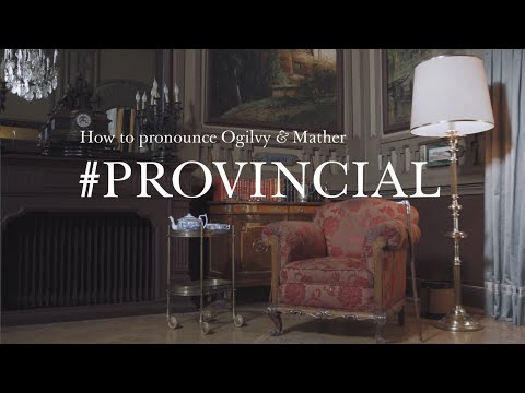 ⁣How to pronounce Ogilvy & Mather - Provincial