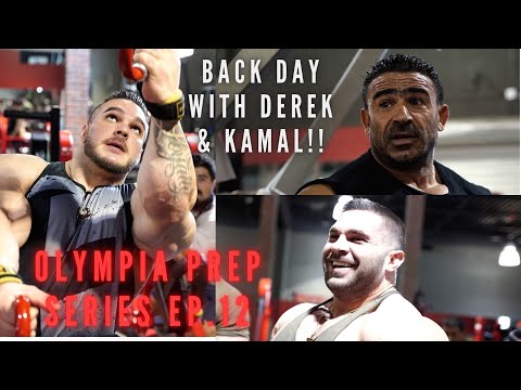 Nick Walker | OLYMPIA PREP SERIES! Ep.12 | BACK DAY WITH DEREK LUNSFORD & KAMAL