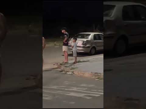 Motociclista avança sinalização e provoca colisão no Serra Dourada 3, em Aparecida de Goiânia