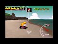 Mario Kart 64 Koopa Troopa Beach 3lap In 1 24 48 NTSC Elite B