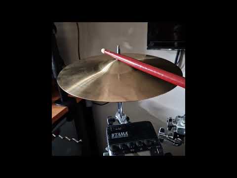Paiste Vintage Formula 602, 70s Top Hihat cymbal 12 inch image 9
