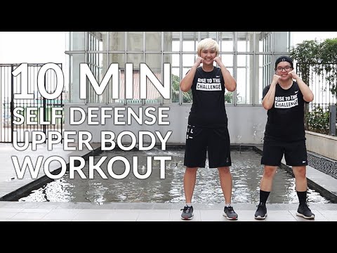 10 Min Self Defense Combat Workout at Home for Beginners | No Equipment | Low Impact | No Jumping