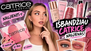 IŠBANDŽIAU NAUJAUSIUS CATRICE PRODUKTUS! 😱💄