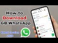 How to download GB WhatsApp apk latest version 2024