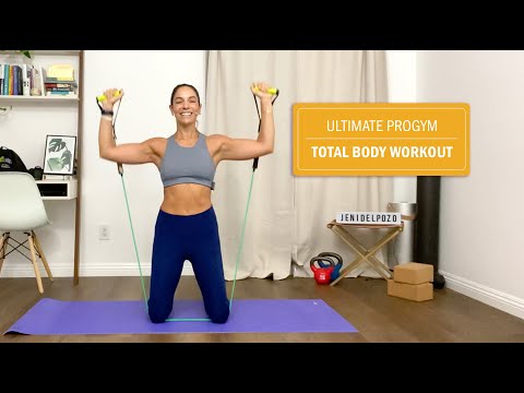 GoFit ProGym & Power Tubes - Total Body Strength Workout (30 min)